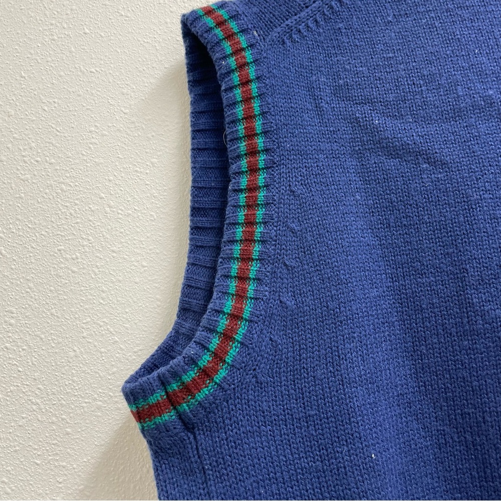 Grand Slam Vintage Cable Knit Sweater Vest - Picture 7 of 7